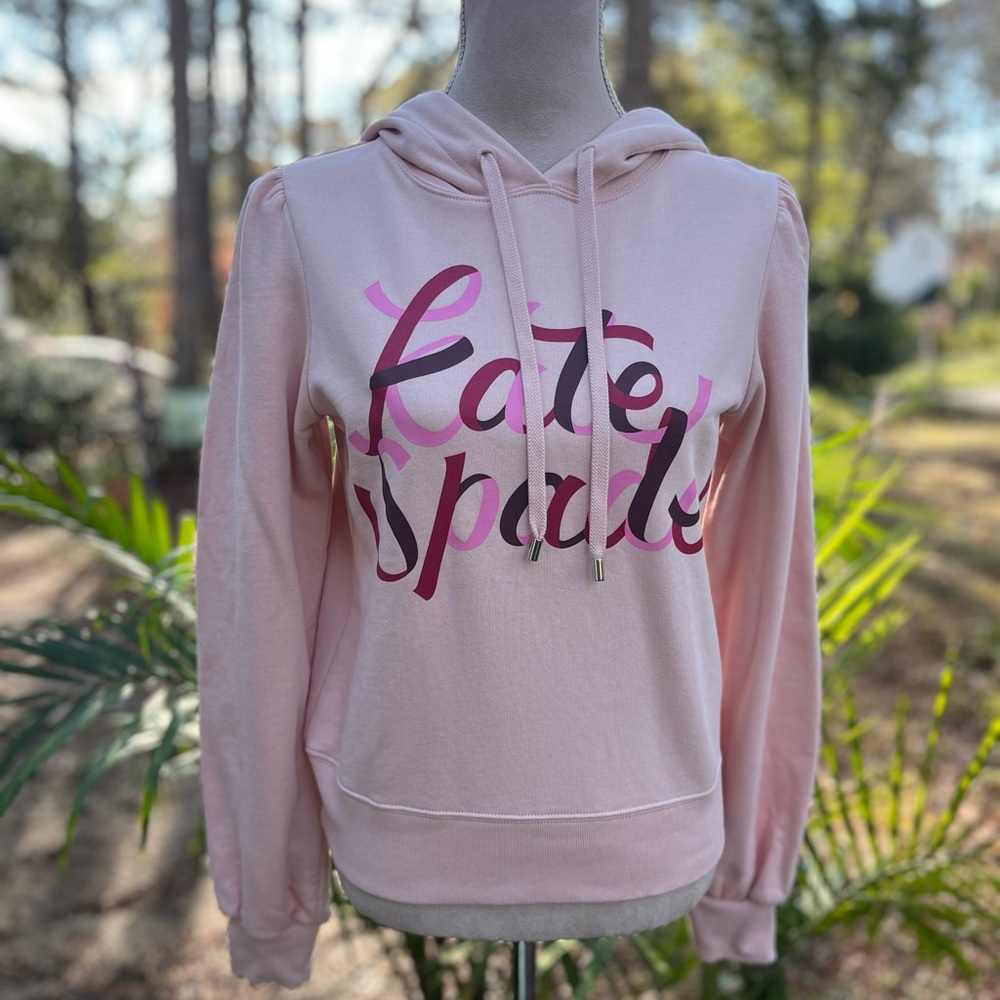 Kate Spade ♠️ NWT Ribbon 🎀 Hoodie, Small